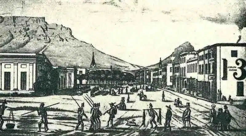 Cape_Town_1855_Heerengracht